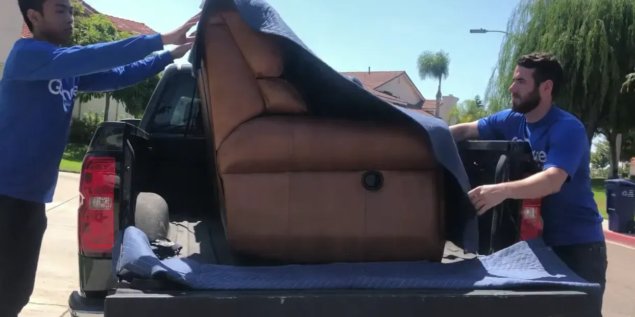 Loading up, moving out